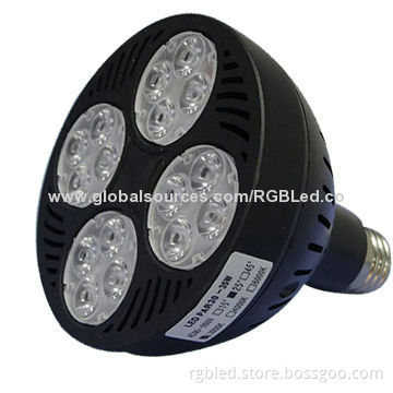 PAR30 LED Bulb, 40W, E27, 16pcs Cree XPE LED, AC 85-260V, 70-80lm/Watt